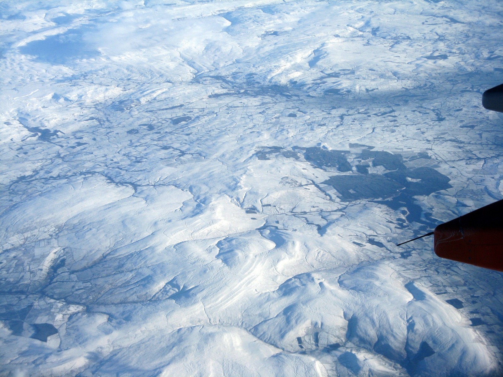 Open countryside in the Forest of Bowland near East Lancashire