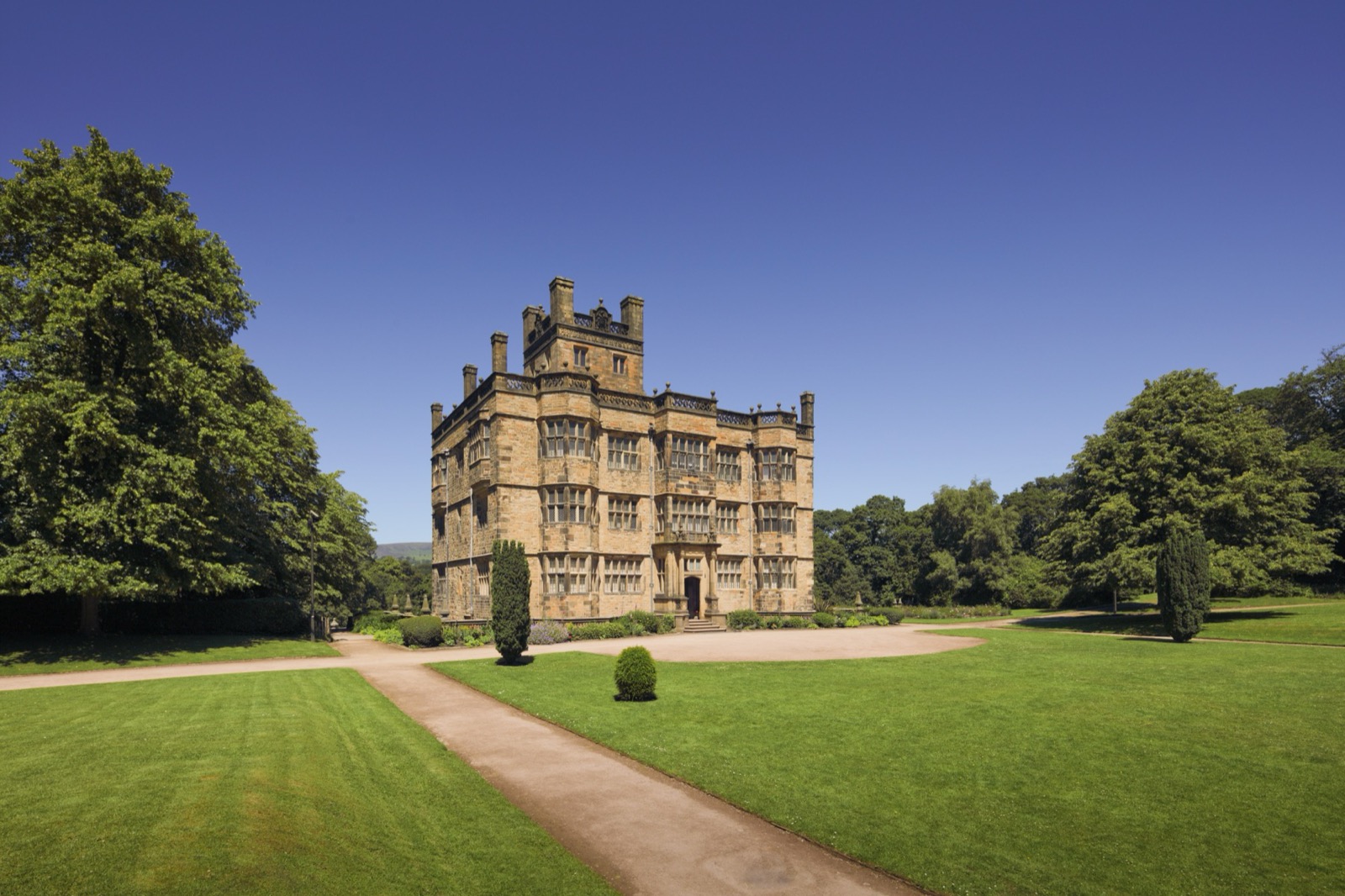 Gawthorpe Hall near Padiham and Burnley